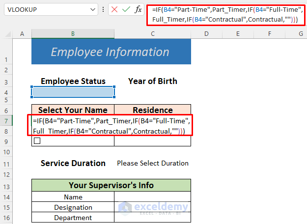 how to make a fillable form in excel