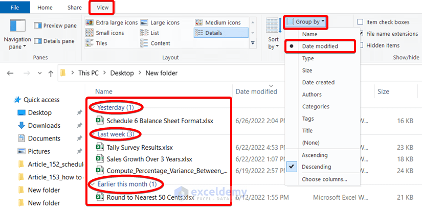 File Organiser Excel How to Organize Excel Sheets into Folders (2 Effective Ways) - ExcelDemy