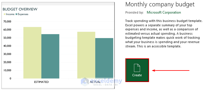 how to organize expenses in excel Create from Template