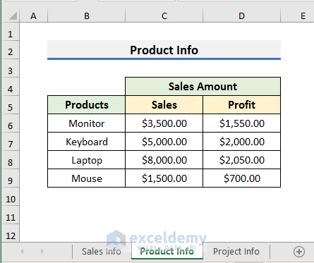 Apply Excel VBA to Save a Worksheet