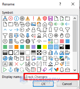 track changes in excel not showing
