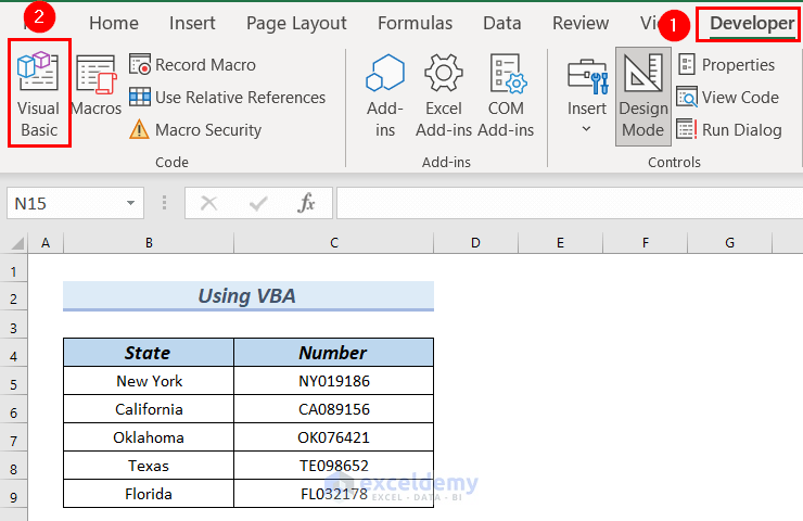 How to Insert Character Between Text in Excel