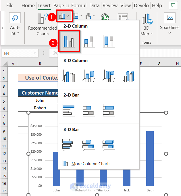 How to Change Chart Data Range in Excel