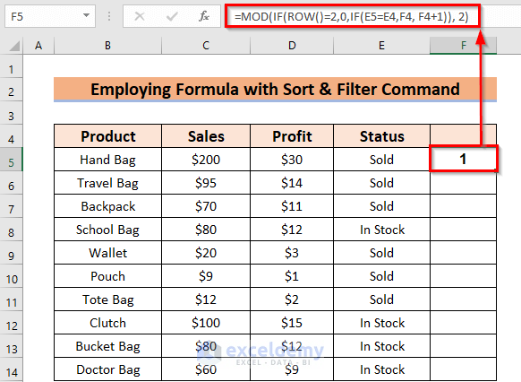 How to Alternate Row Colors in Excel Without Table