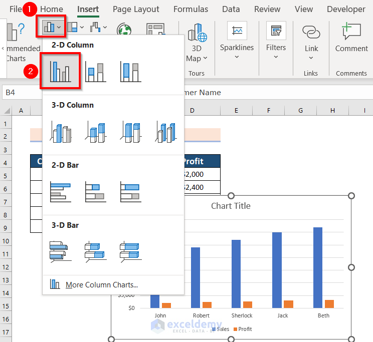 How to Change Chart Data Range in Excel