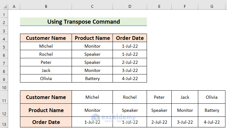 How To Make A Title Row In Excel 5 Easy Methods ExcelDemy