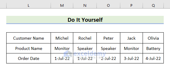 How To Make A Title Row In Excel 5 Easy Methods ExcelDemy