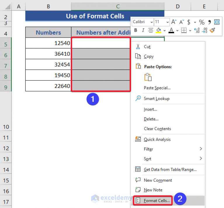 How To Add 2 Digits To A Number In Excel 4 Easy Methods 