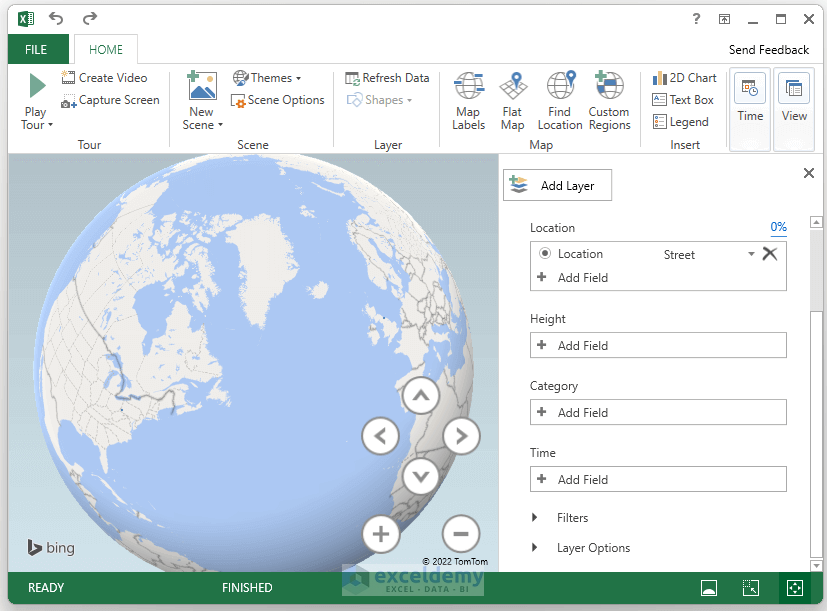 Data Labels in Excel 3D Maps 5