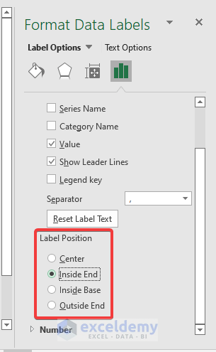 6 Handy Approaches to Edit Data Labels in Excel