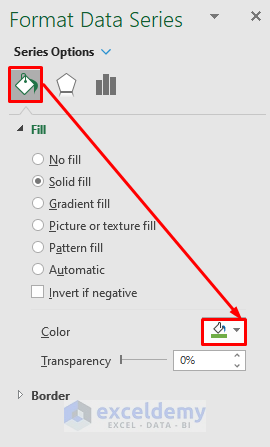 Choose Excel Bar Graph Color with Conditional Formatting