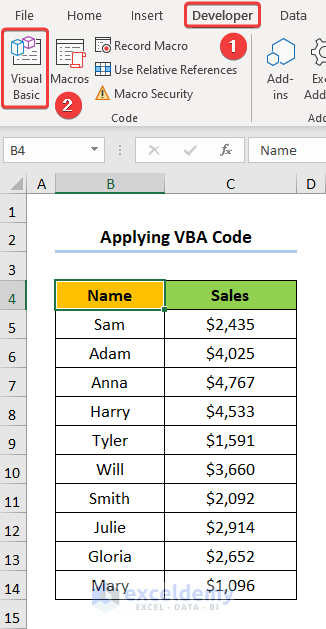 Excel Return Column Number of Match Using VBA Code