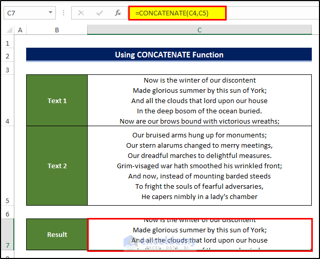 Using CONCATENATE Function to Stop 255 Character Limit in Excel