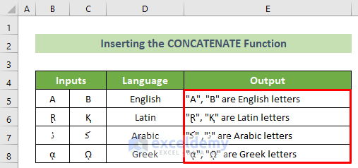 Inserted Double Quotes and Comma in Excel Concatenate