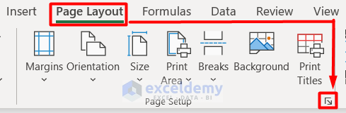 How to Adjust Page Size for Printing in Excel