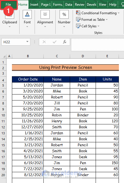 Handy Approaches to Fit to Page in Excel