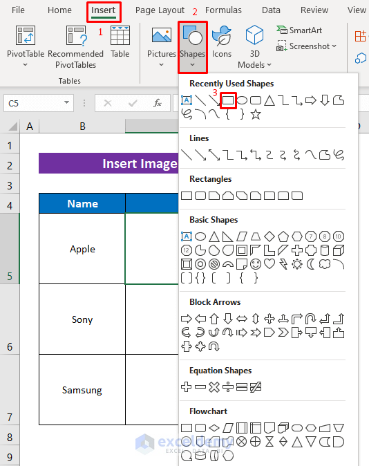 How to Fix Image in Excel Cell