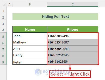 Select Dataset to Hide Full Text