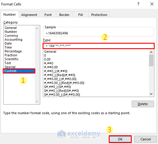 Apply Custom Format to Hide Part of Text in Excel Cells