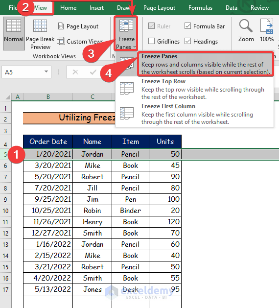 Sample Data