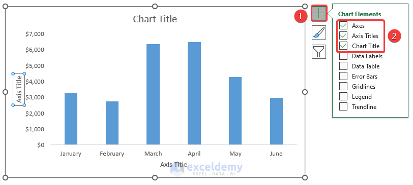 How to Make Dynamic Charts in Excel Using Table