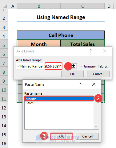 How to Make Dynamic Charts in Excel Using Named Range