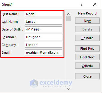 How to Make an Excel Spreadsheet Look Like a Form 
