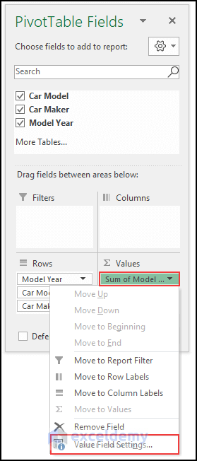 How to Reduce Excel File Size with Pivot Table 7