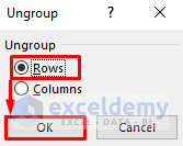 Selected Rows