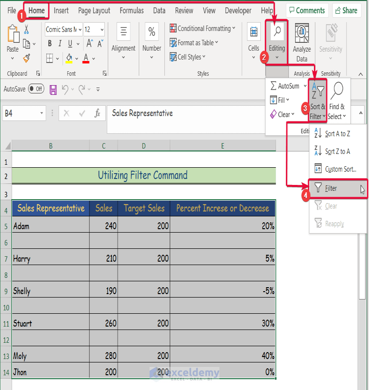 8 Handy Approaches to Remove Unused Cells in Excel