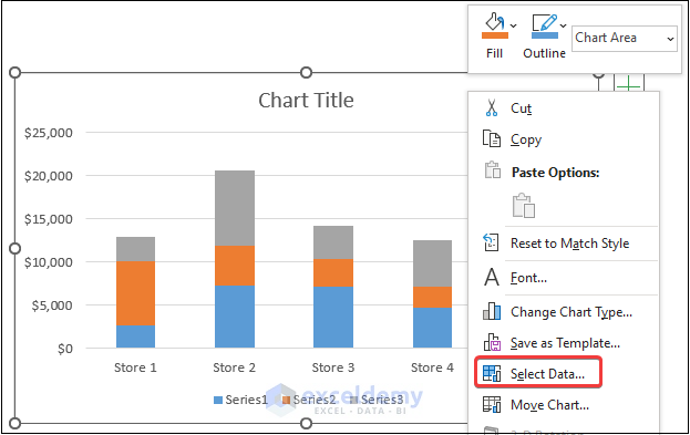 How to Show Percentage in Bar Chart in Excel Show Percentage