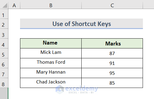 How to align text in Excel