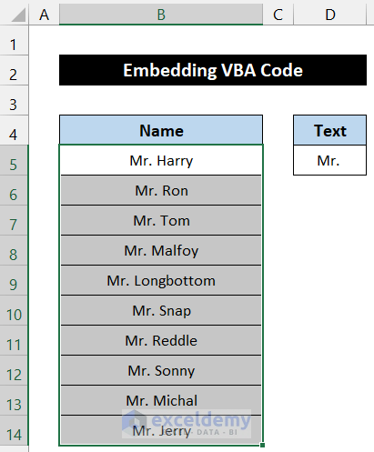 Embedding VBA Code to Add Text to Cell Without Deleting