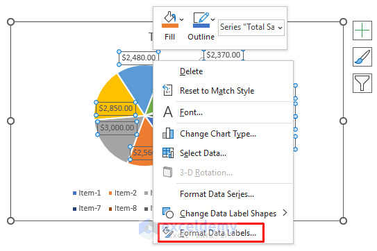 How to Group Small Values in Excel Pie Chart 