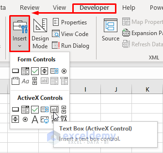 How to Add Textbox in Excel?