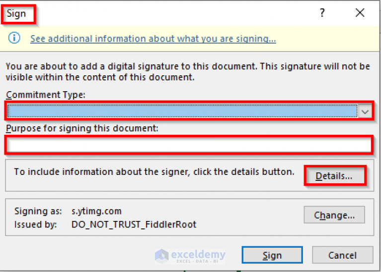 How To Add Signature In Excel 3 Quick Ways ExcelDemy