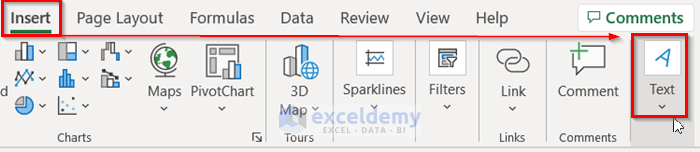 Insert Watermark in Excel with WordArt Feature 