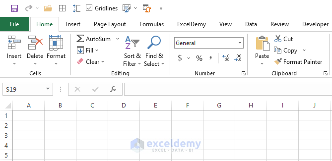 How to Change Background from Black to White in Excel (3 Ways)