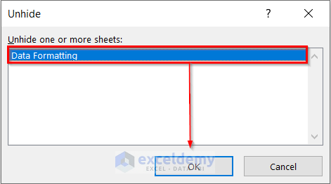 Elimination of Hidden Data to Reduce Excel File Size