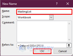 how to create mailing labels in Excel