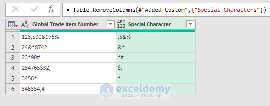 Power Query to Find Special Characters in Excel