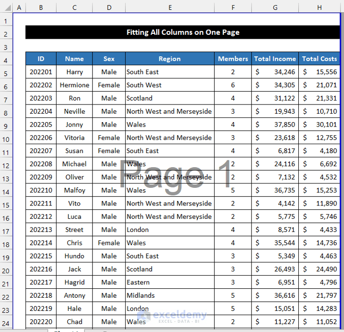How To Fit All Columns On One Page In Excel 6 Methods how-to-fit-all-columns-on-one-page-in-excel-6-methods