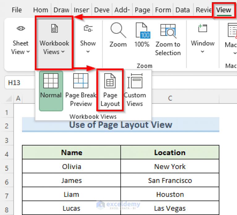 how-to-insert-page-number-in-excel-7-easy-methods