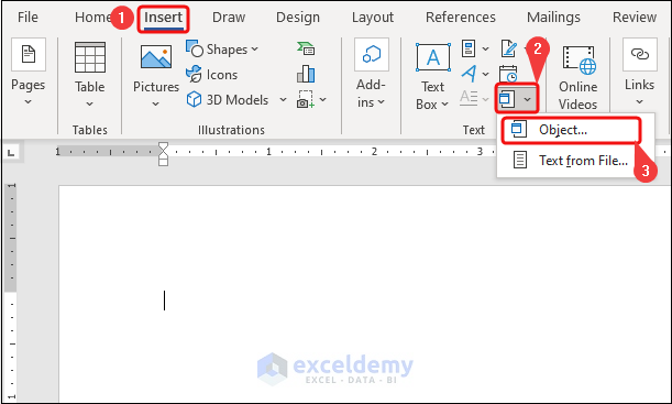 How to Make Excel Look Like a Page Using Word