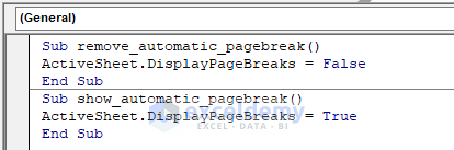 3 Easy Ways to Remove Automatic Page Break in Excel