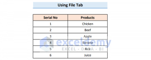 How to Show Print Area in Excel (4 Easy Methods) - ExcelDemy