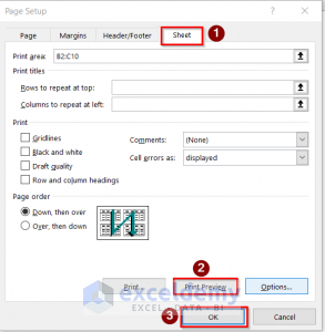 How to Show Print Area in Excel (4 Easy Methods) - ExcelDemy