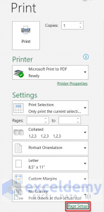 How to Show Print Area in Excel (4 Easy Methods) - ExcelDemy