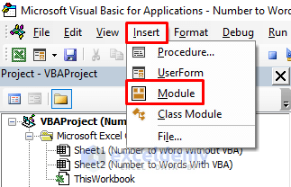 Convert Number to Words in Excel With VBA