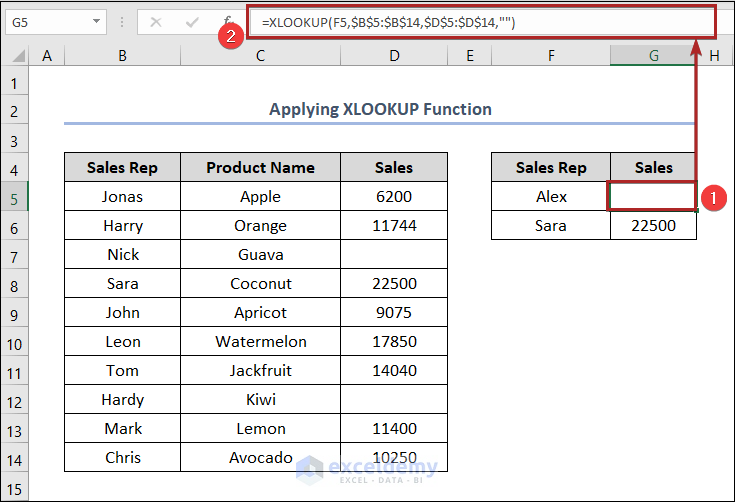 XLOOKUP Return Blank Instead of 0